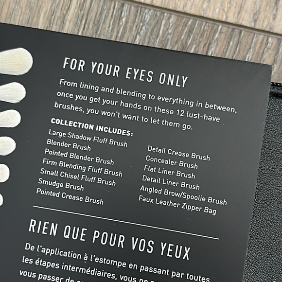 NWT Morphe 12-Piece Eye Brush Collection With Bag! - Picture 8 of 14